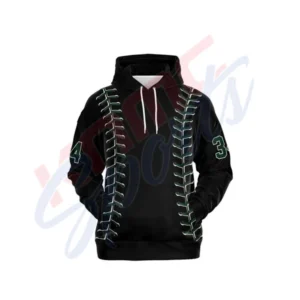 Baseball Uniform Hoodies-BBH-3015